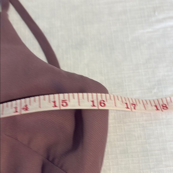 Birdy Greylin  Sleeveless Spaghetti Strap mauve Gown - Picture 5 of 11